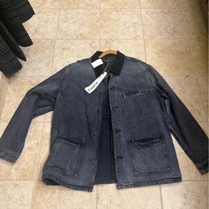 Men's Black Denim Jacket